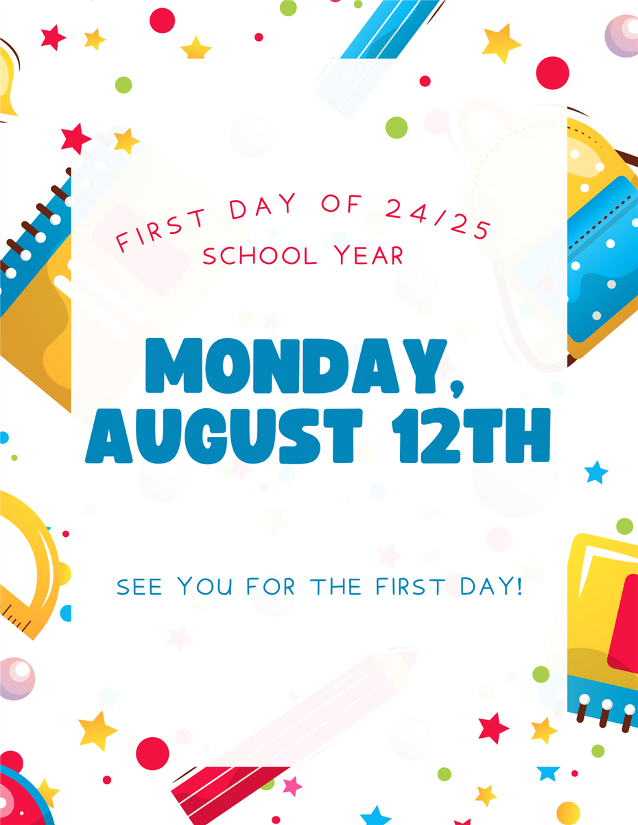  First Day Of 24/25 SY